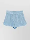 Oseree Oséree Lightweight Shorts In Blue