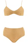 OSEREE HIGH-WAISTED LUMIÈRE BIKINI SET