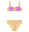 Oseree Oséree Kids Lumière Bikini In Gold