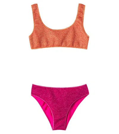 Oseree Oséree Kids Lumière Bikini In Pink