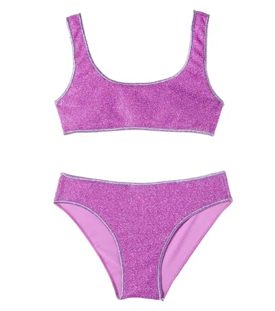 Oseree Oséree Kids Lumière Bikini In Purple