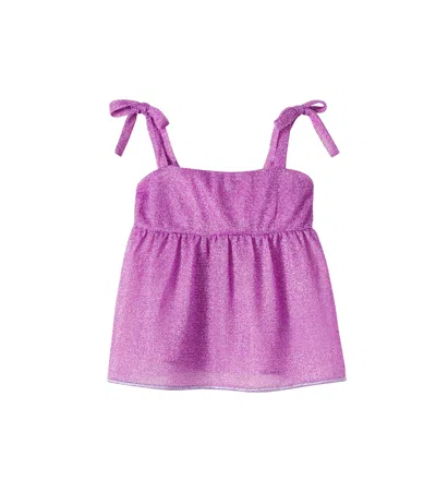 Oseree Oséree Kids Lumière Dress In Purple