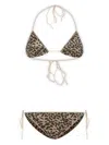Oseree Oséree Animalier Two Pieces In Brown