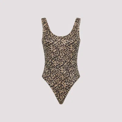 OSEREE WOMEN LEOPARD PRINT POLYAMIDE SWIMSUIT, L LUXURY SWIMWEAR FOR WOMEN DARVEYS