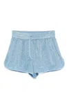 Oseree Oséree Lightweight Shorts In Blue
