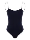 Oseree 'lumière Maillot' Blue Swimsuit With Open Back In Blue