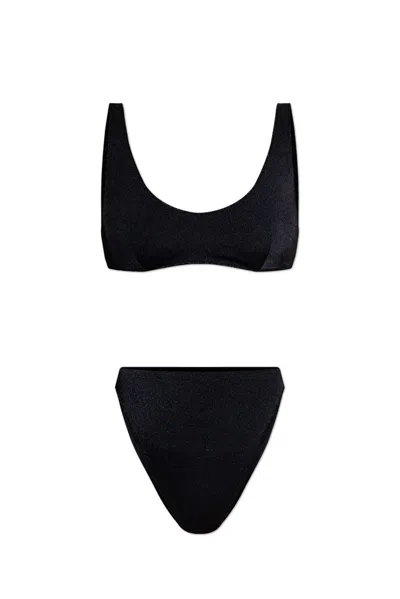 Oseree Oséree Logo Embellished Two In Black