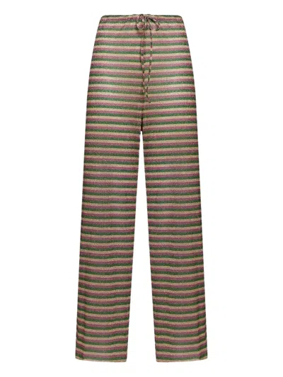 Oseree Lolita Trousers In Brown