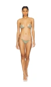 Oseree Lolita Two Piece Bikini Set In Multicolor