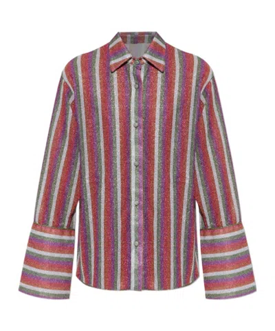 Oseree Long Sleeve Shirt In Multi