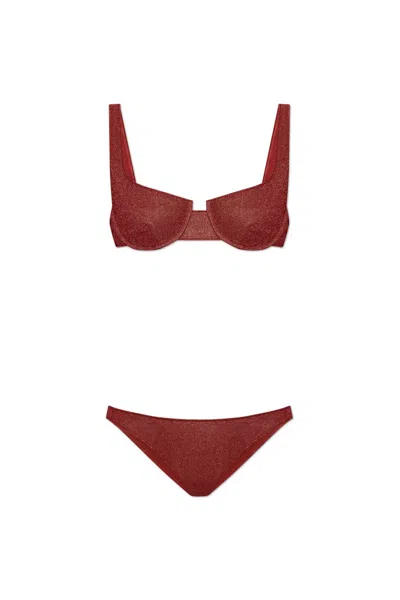 Oseree Lumiere Balconette Bikini Coral