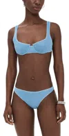 Oseree Oséree Lumiere Balconette Two Piece Clothing In Blue