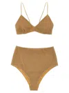 Oseree Oséree 'lumiere' Bikini In Brown