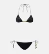 Oseree Glitter-detailing Bikini