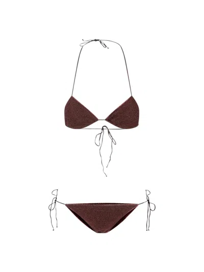 Oseree Lumière Bikini In Brown