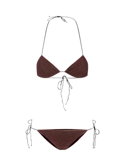 Oseree Lumière Bikini In Brown