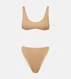 Oseree Oséree Lumière Bikini In Gold