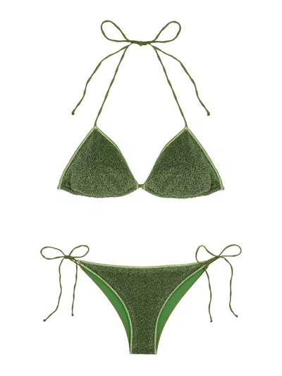 Oseree Lumiere Bikini In Green