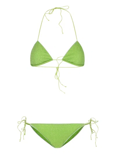 Oseree 'lumiere' Bikini In Green