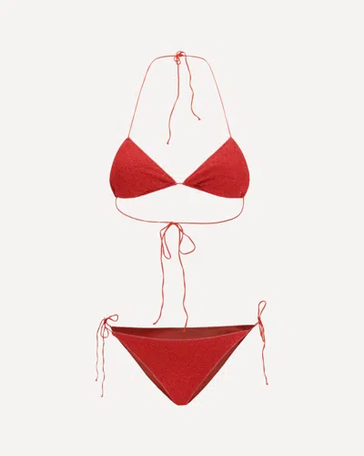 Oseree Lumière Bikini In Red