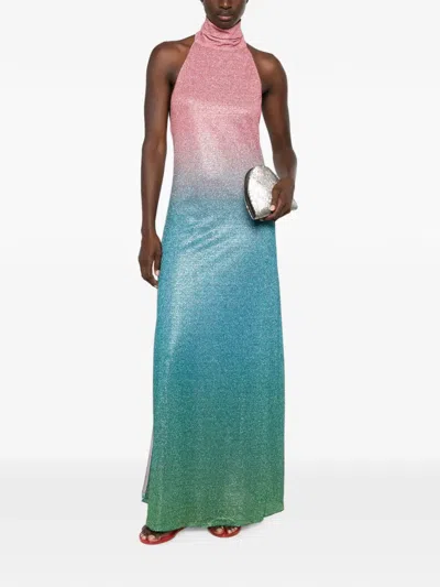 Oseree Sleeveless Dress In Blue