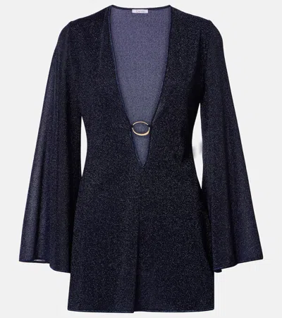 OSEREE OSÉREE LUMIÈRE O CHAIN LAMÉ MINIDRESS