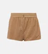 Oseree Oséree Lumiere Shorts Clothing In Gold
