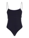 Oseree Oséree Lumière Maillot' Blue Swimsuit With Open Back In Lurex In Blue