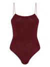Oseree Spaghetti Strap One-piece Swimsuit