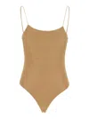 Oseree Golden Lumiere Maillot Swimsuit In Metallic