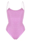 Oseree Wisteria Lumiere Maillot One-piece Swimsuit In Pink