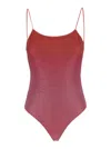 Oseree Oséree Lumiere Printed Lurex Shade Maillot In Pink