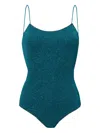 Oseree Lumiere Maillot Swimsuit In Blue