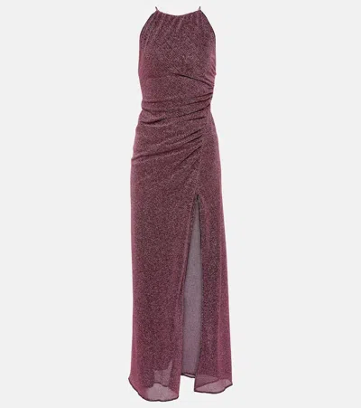 Oseree Oséree Lumière Maxi Dress In Purple