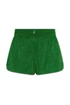 Oseree Lumière Shorts - Women's - Polyamide/metallic Fibre/elastane In Green
