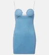 Oseree Oséree Lumière Minidress In Blue