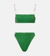 Oseree Oséree Lumière Microkini In Green