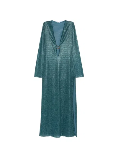Oseree Oséree Lumiere O-long Kaftan Clothing In Blue