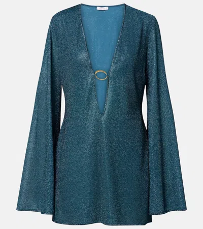 Oseree Oséree Lumière O Minidress In Blue