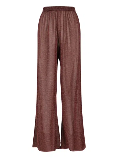 Oseree Lumière Pants In Brown