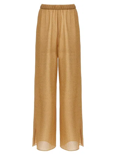 Oseree Oséree 'lumiere' Pants In Gold