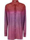 Oseree Oséree Lumiere Shade Shirt Clothing In Sunset