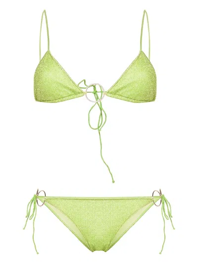 Oseree Oséree Lumiere Ring Microkini Clothing In Green