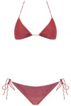 Oseree Lumière Shade Bikini Set In Pink