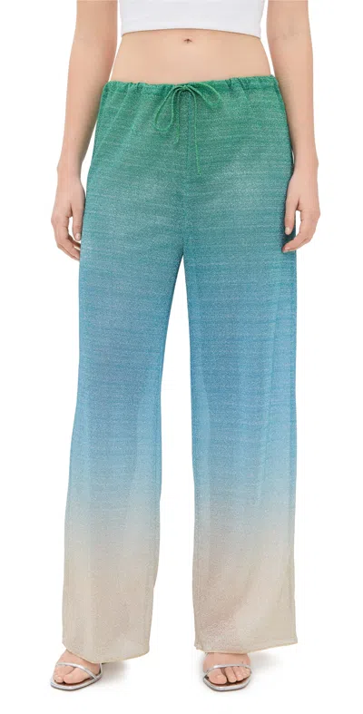 Oseree Lumiere Shade Pants Sunrise In Multi