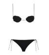 Oseree Lumière Shell Bikini In Black