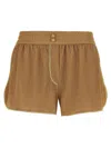 Oseree Oséree Bermuda Shorts In Gold