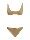 Oseree Lumiere Sporty Swimsuit In Brown
