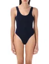 Oseree Oséree Lumiere Lurex Sporty Maillot In Blue