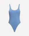Oseree Radiant Sporty One Piece Swimsuit In Blue